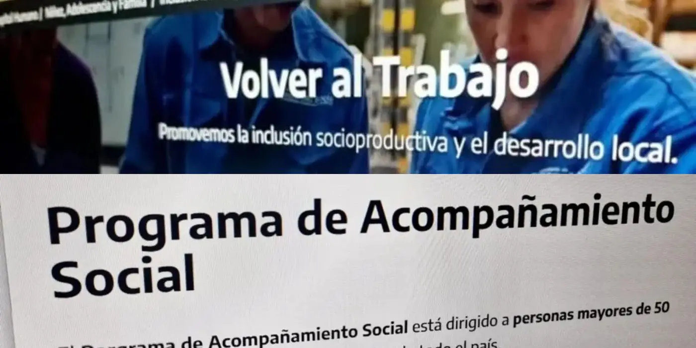 Nación eliminará 900 mil planes Volver al Trabajo