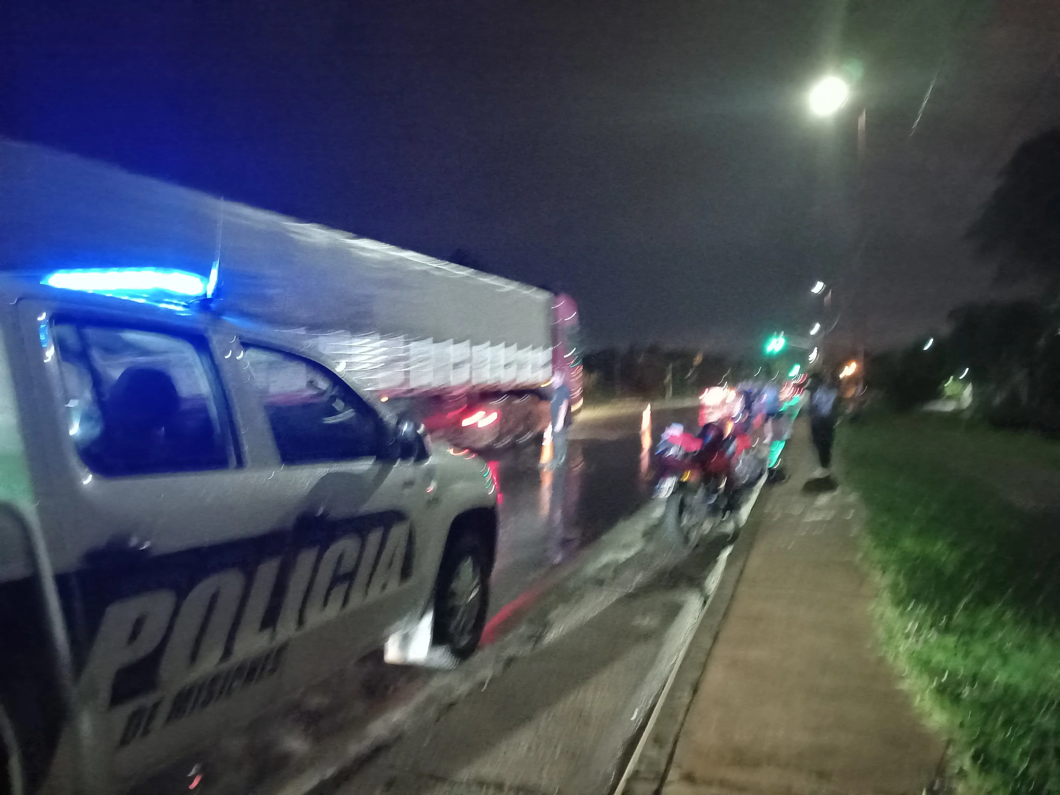 Triple colisión en Posadas: un motociclista terminó hospitalizado