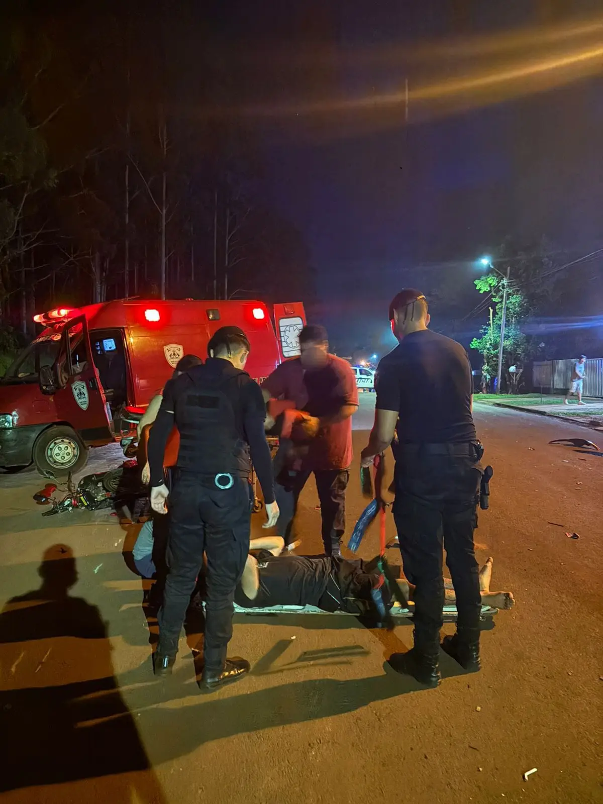 San Pedro: chocó e hirió a un motociclista y huyó