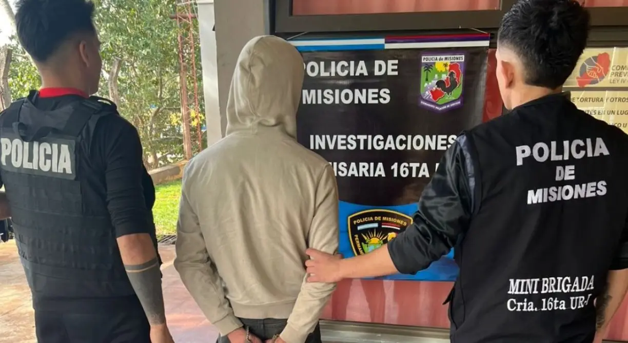 Detuvieron a un delincuente que agredió a un sereno en Posadas