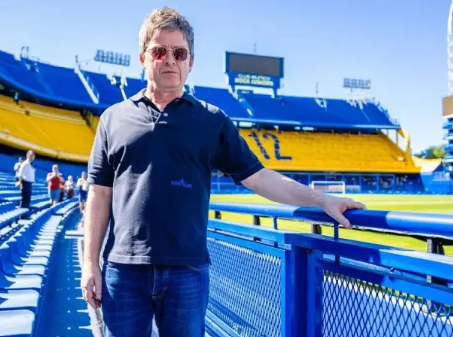 Furor por la visita de Noel Gallagher a la Bombonera