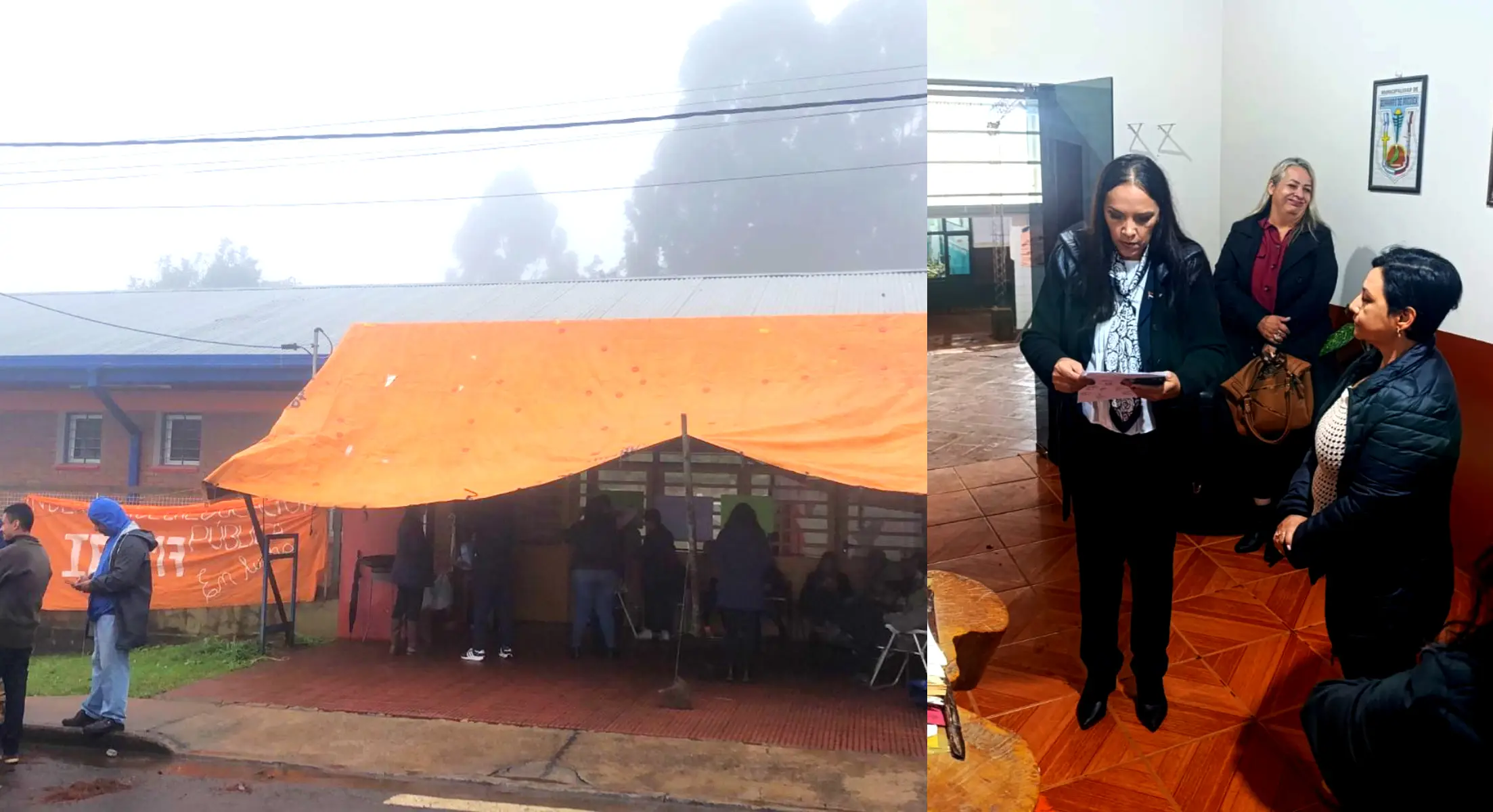 Irigoyen: La comunidad educativa tomó la Escuela Especial 28