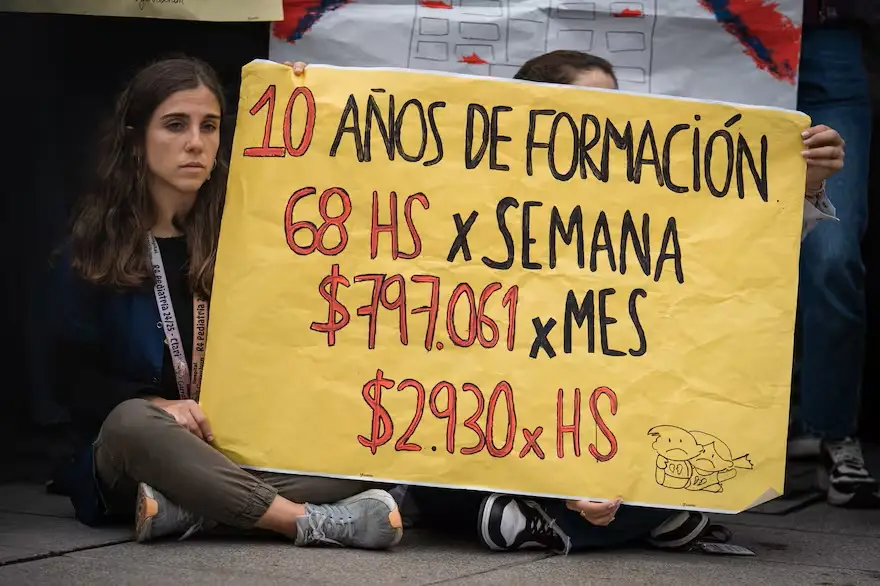 “Más del 90%” del Garrahan, “quedó afuera del anuncio” salarial
