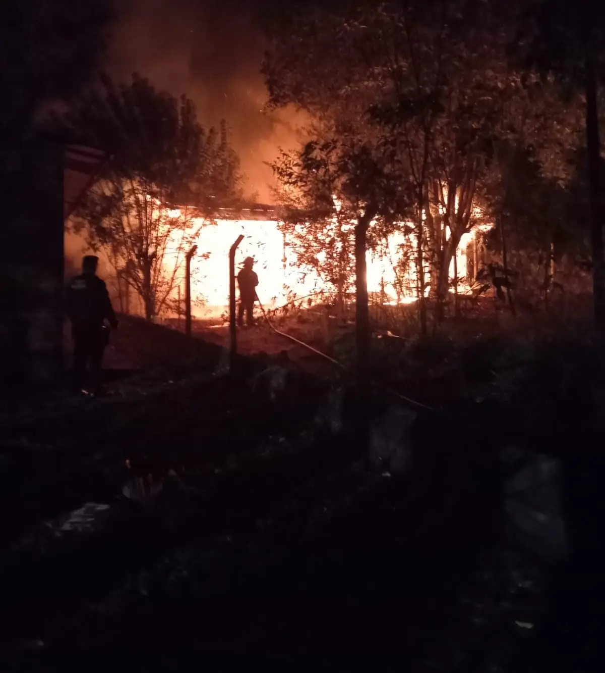 Un incendio destruyó una vivienda en Eldorado
