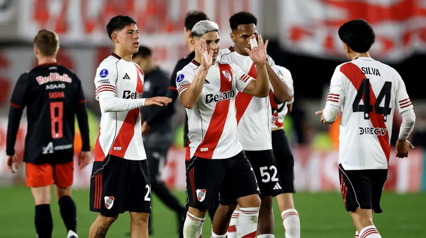Empate agónico de River en la Copa Sudamericana