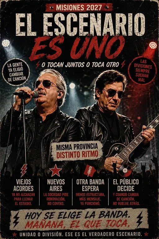 "Viernes 3 AM...", el recital más difícil del oficialismo