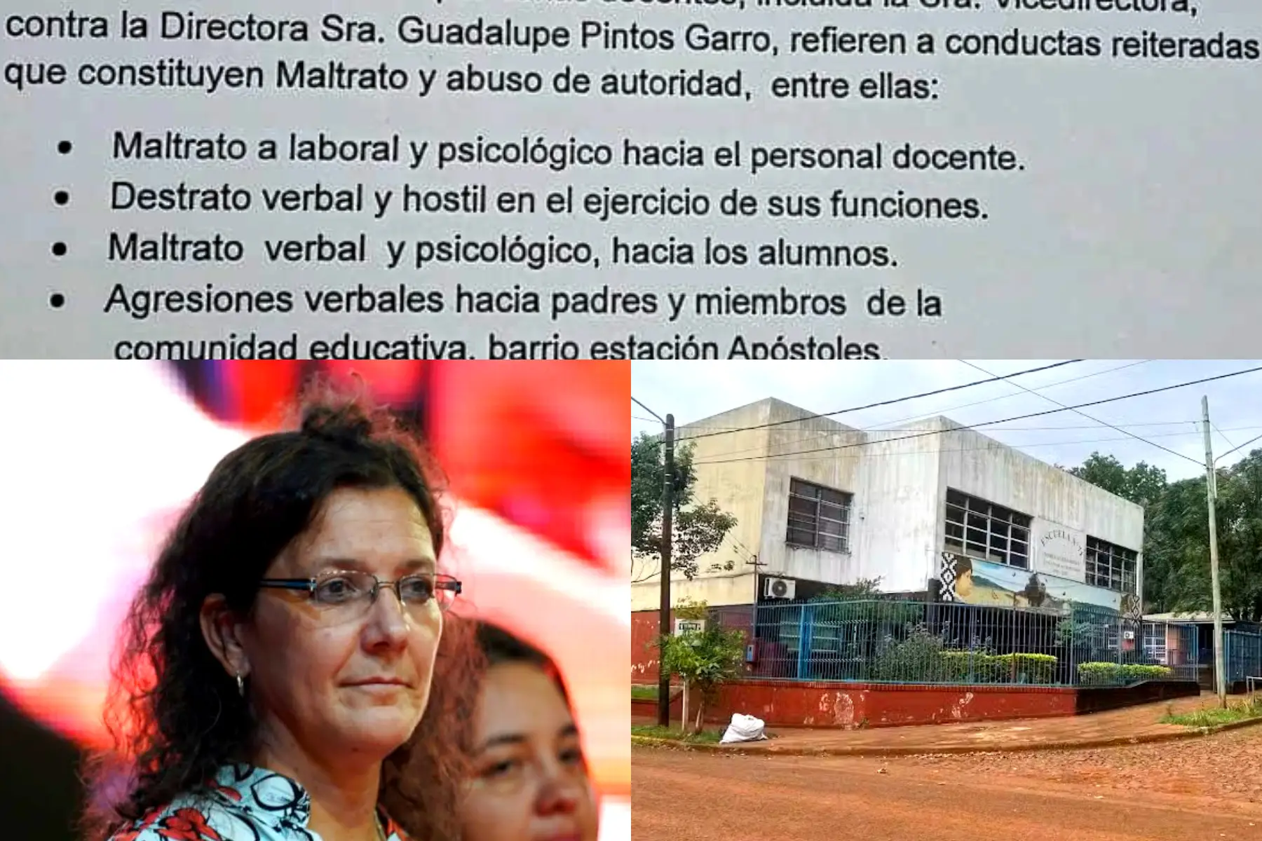 Denunciaron a directora y edil por maltrato a docentes y alumnos
