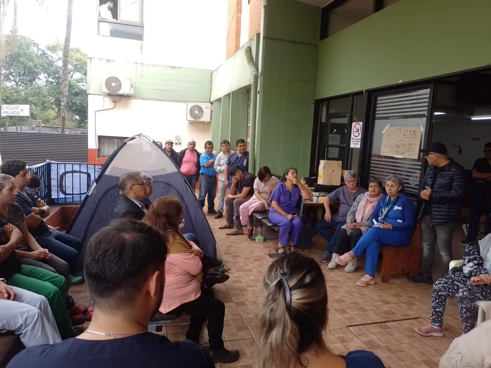 Trabajadores de salud sufrieron salvajes descuentos salariales