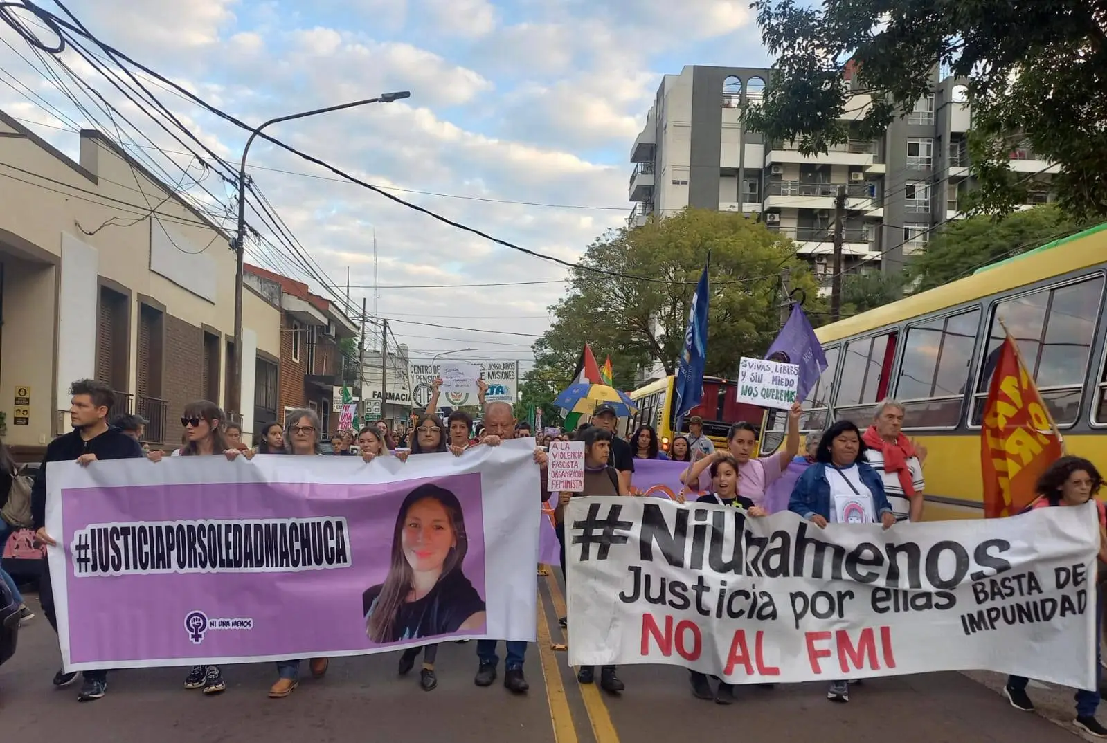 Diez años después, se sigue gritando “Ni una Menos” en Posadas