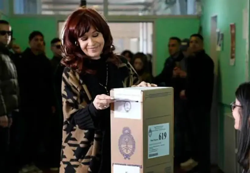 Cristina Kirchner no podrá votar en octubre