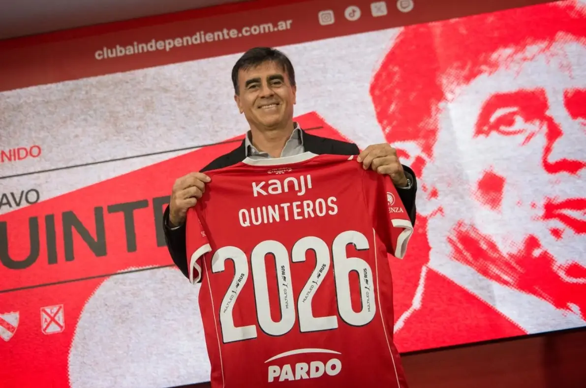 Gustavo Quinteros es el nuevo entrenador de Independiente