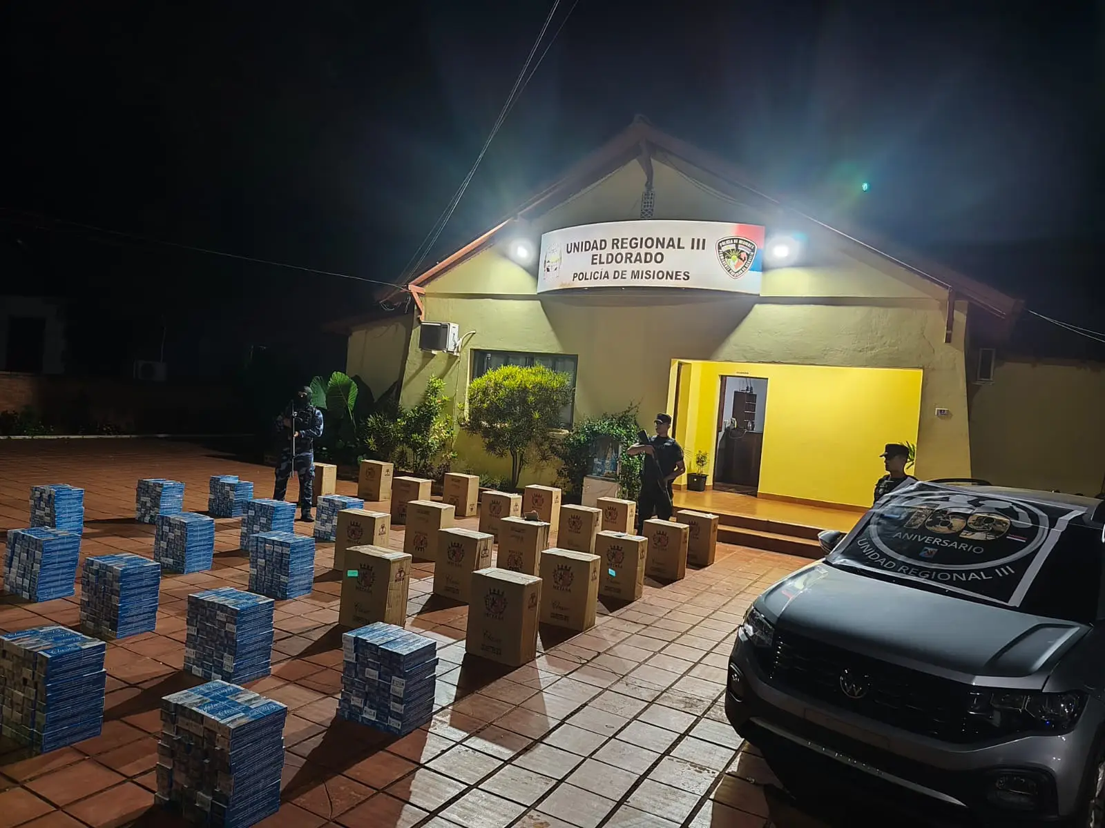 Incautan millonario cargamento de cigarrillos