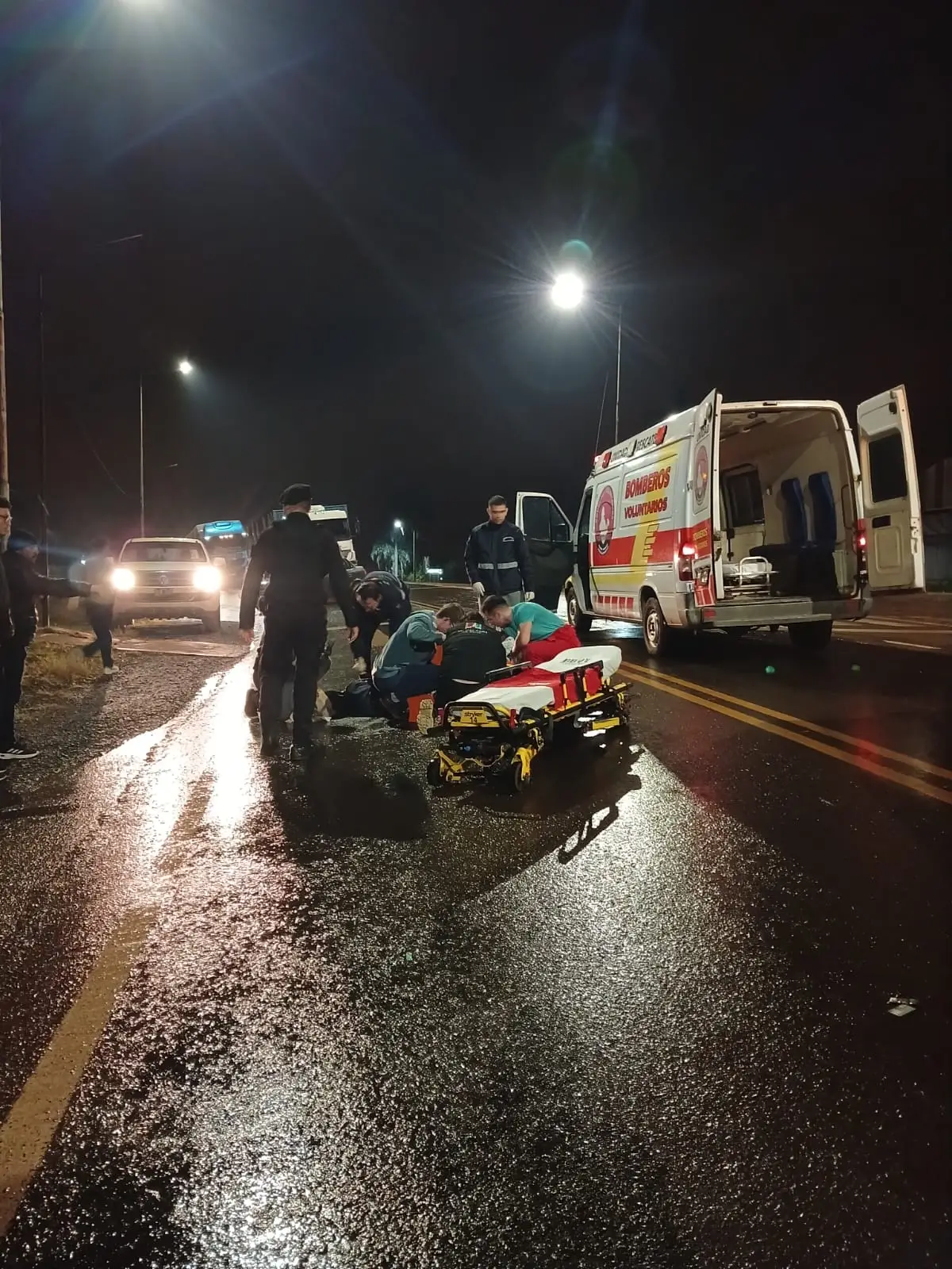 Puerto Rico: motociclista atropelló a una mujer y huyó