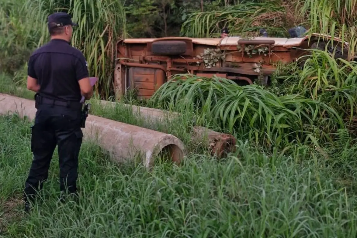 Despiste en San Vicente dejó una persona herida