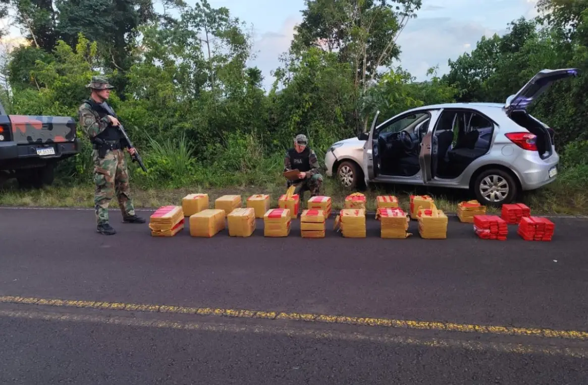 Prefectura incautó más de 300 kilos de droga en la Provincia