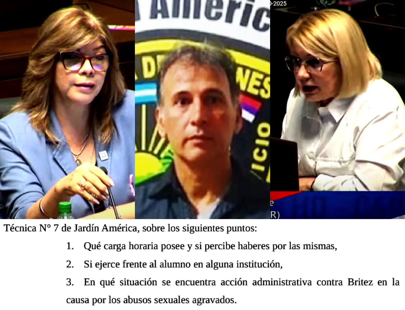 Ingresó a la Legislatura, el pedido de informes sobre Britez
