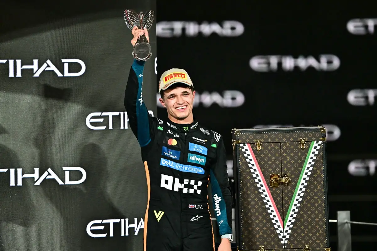 Norris se consagró campeón en la Fórmula 1