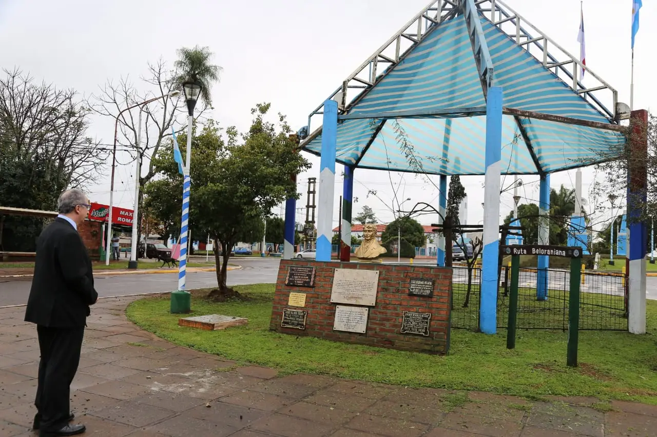 Misiones conmemoró el Día de la Bandera en Candelaria