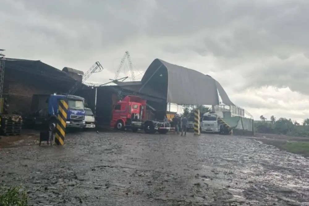 Varias familias fueron asistidas por el temporal en Misiones