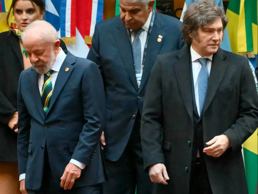 El canciller de Brasil recibe al embajador argentino tras la acusación de Milei a Lula