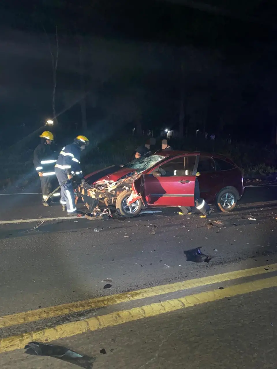 Falleció otro motociclista en un choque frontal con un auto