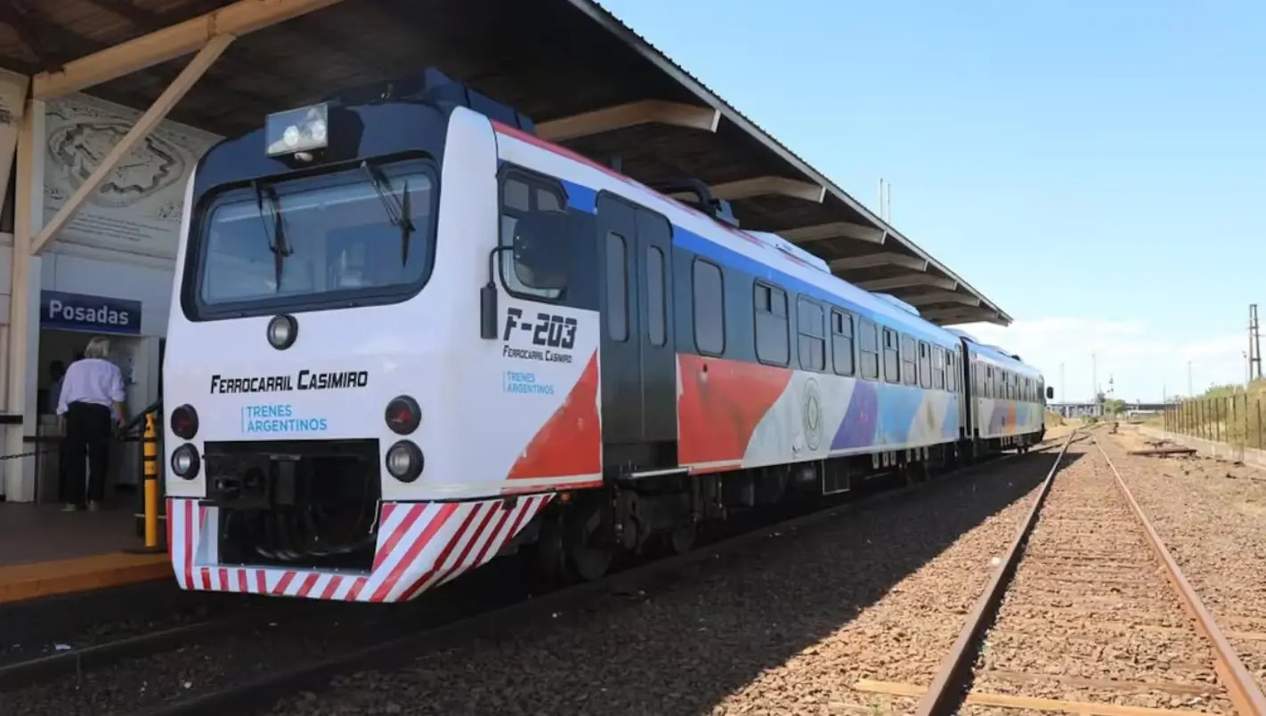 El tren Posadas-Encarnación no funcionará este 1° de mayo