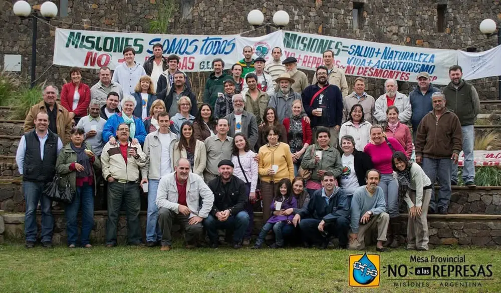 La Mesa por el No a las Represas fulminó a Mela