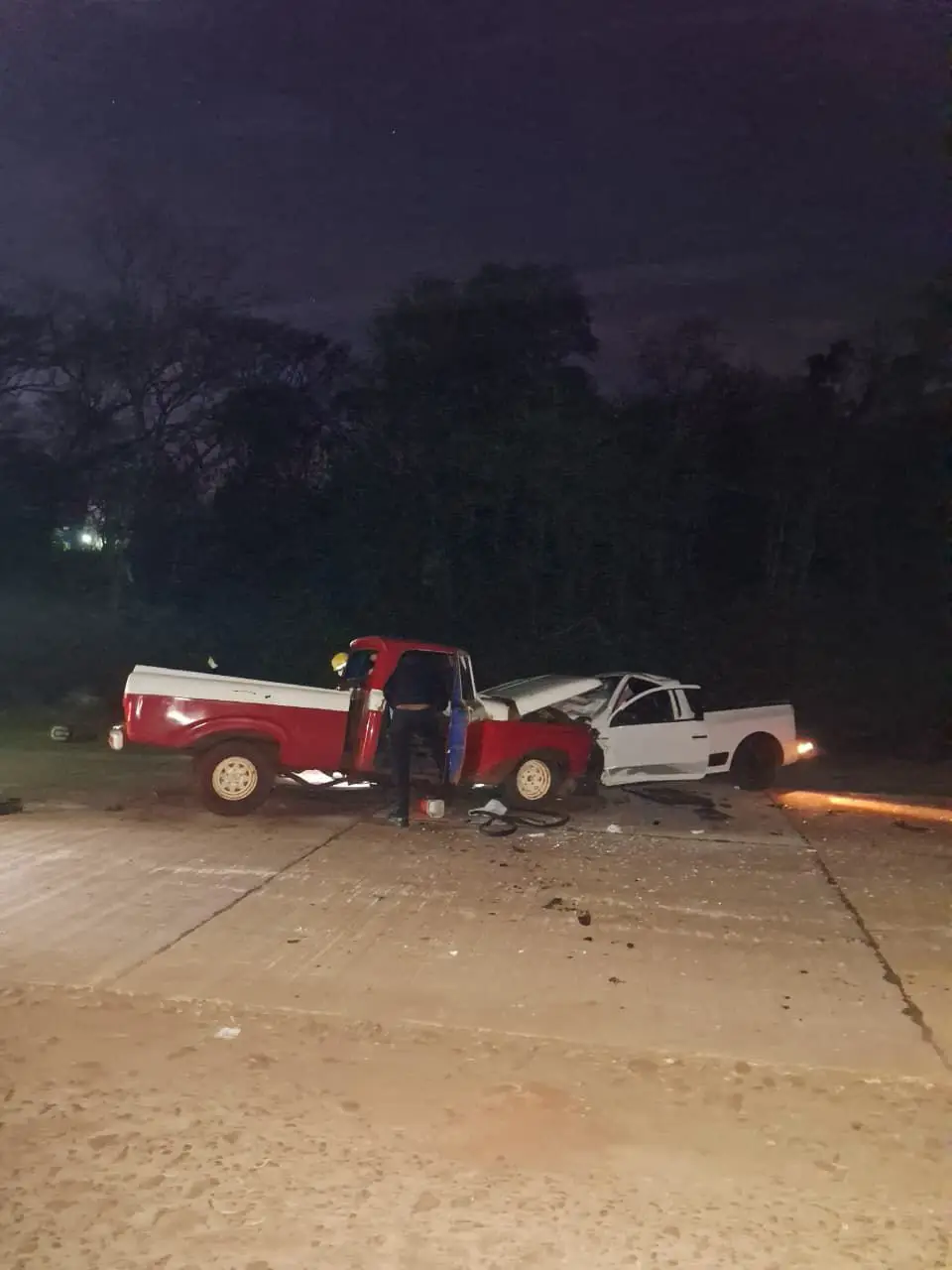 Choque frontal deja como saldo un fallecido en Puerto Esperanza