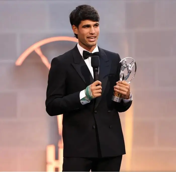 Alcaraz se quedó con el premio Laureus al mejor deportista del año