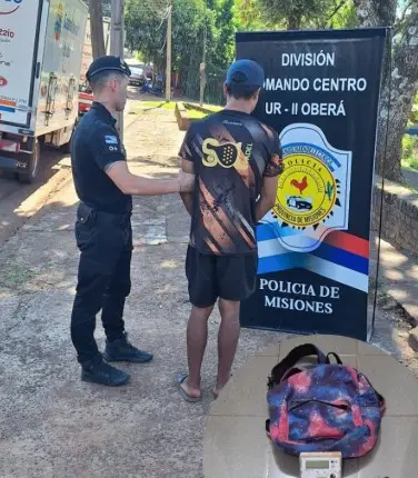 Lo detuvieron tras robar en escuelas, CAPS y dañar el sistema de agua potable