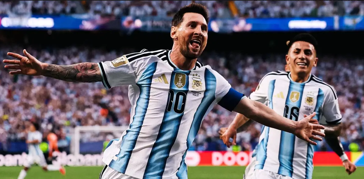 Con un Messi pletórico, Argentina goleó a Argelia