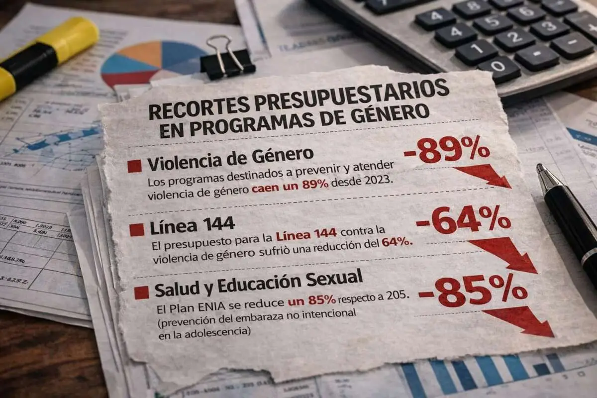 8M: advierten sobre las consecuencias de las políticas de Milei