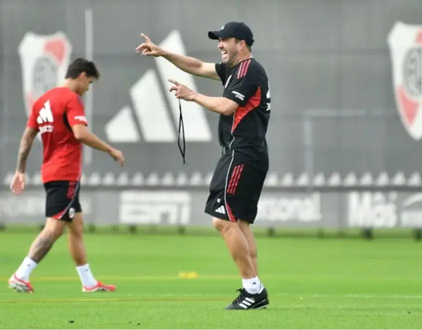 Los cambios que prepara Coudet para que River enfrente a Belgrano