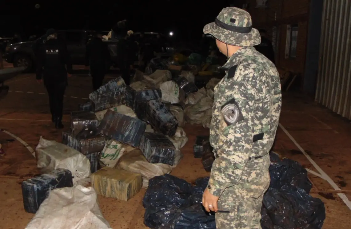 Narcotráfico: Incautaron marihuana valuada en más de $21 mil millones