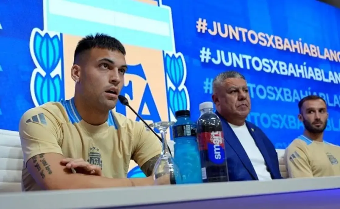 Martínez fue desafectado de la Selección Argentina