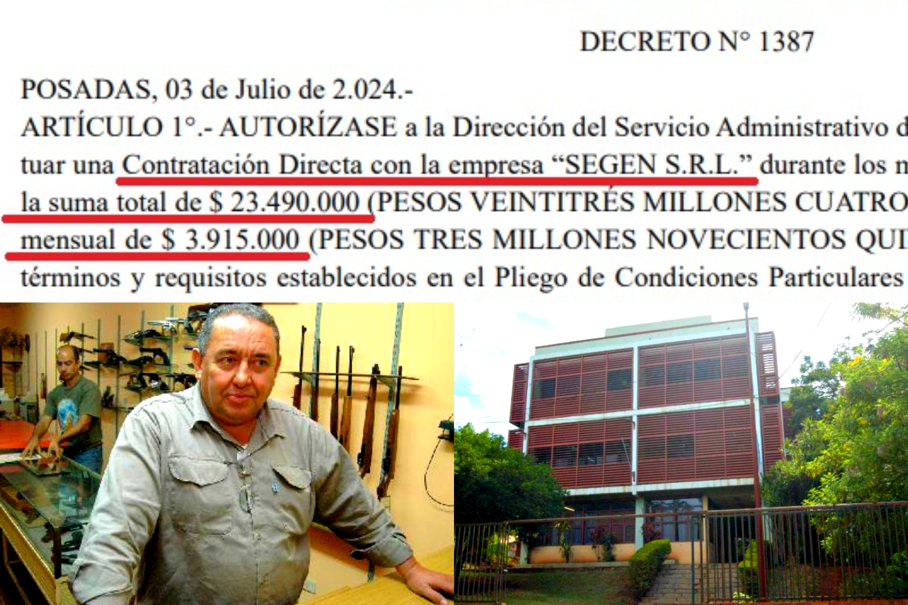 La empresa del exdueño de SIP Armas, desembarca en el ministerio de Educación con un contrato millonario