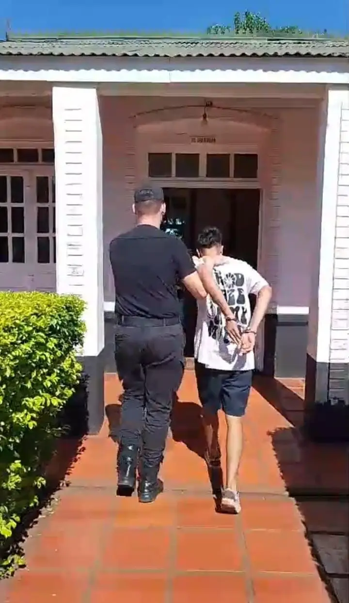 Prófugo de la Justicia intentó cruzar nadando a Brasil