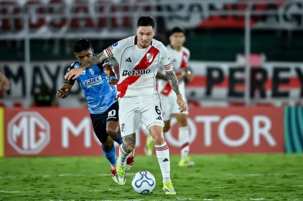 River igualó con Blooming por la Sudamericana