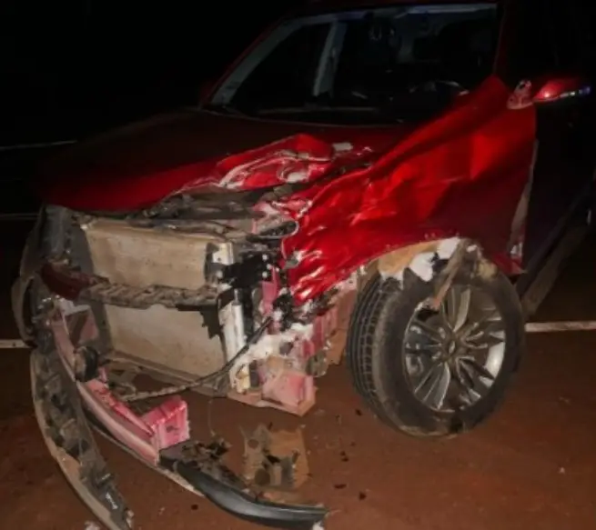 Motociclista falleció en un choque frontal
