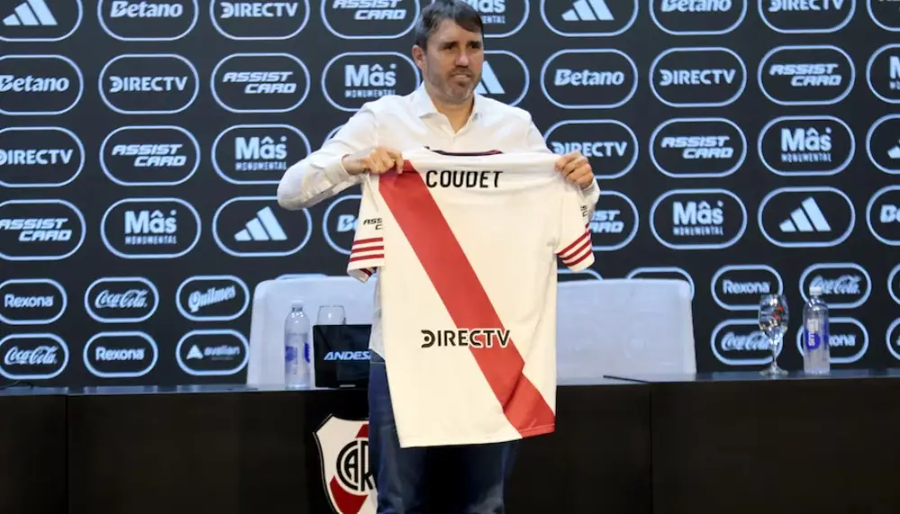 Coudet fue presentado como DT de River Plate: “Quiero un equipo protagonista”