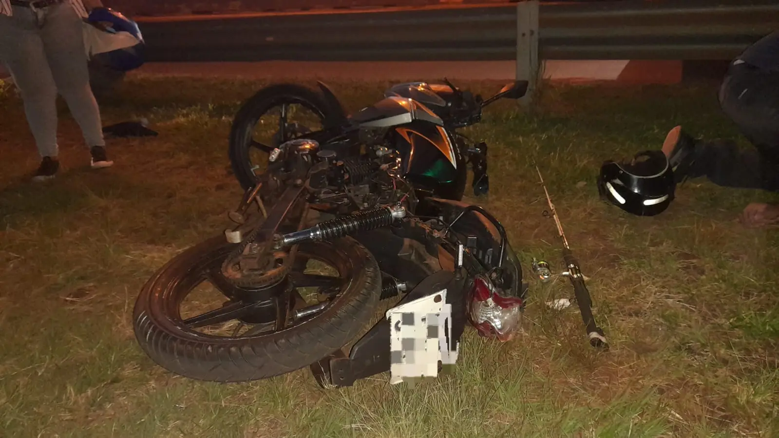 Motociclista internado en el Madariaga tras despiste en Posadas