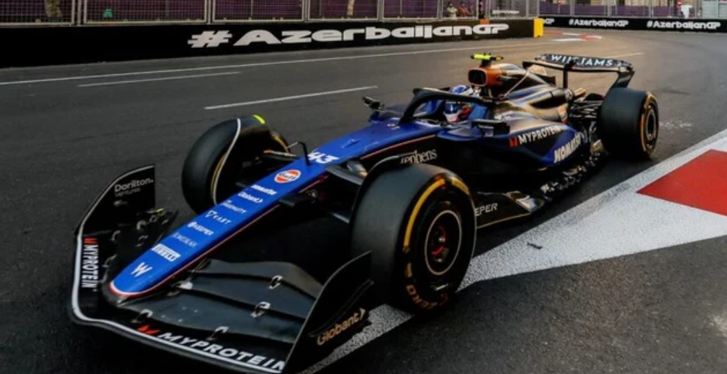 F1: Colapinto avanza en el GP de Azerbaiyán