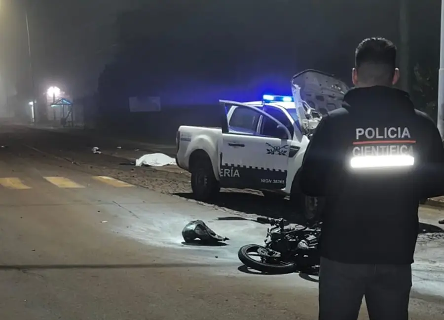 Camioneta de Gendarmería chocó y mató a un hombre