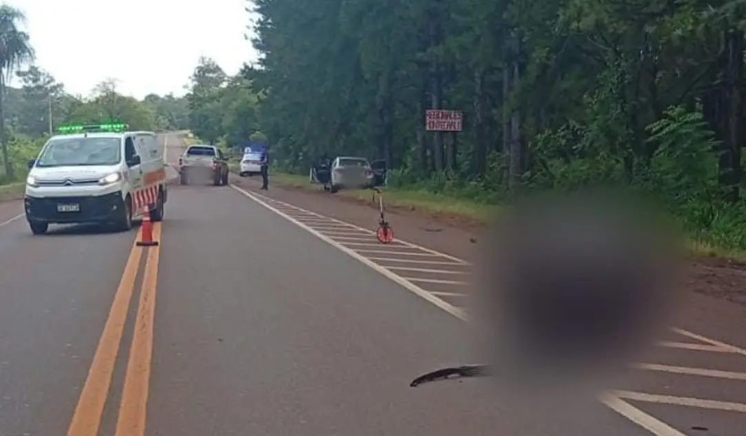 Motociclista falleció tras un choque en Montecarlo