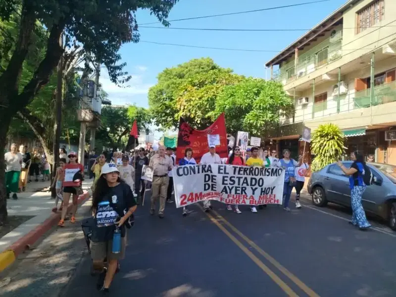 Convocan a marchar el 24 de Marzo contra “el terrorismo de Estado”