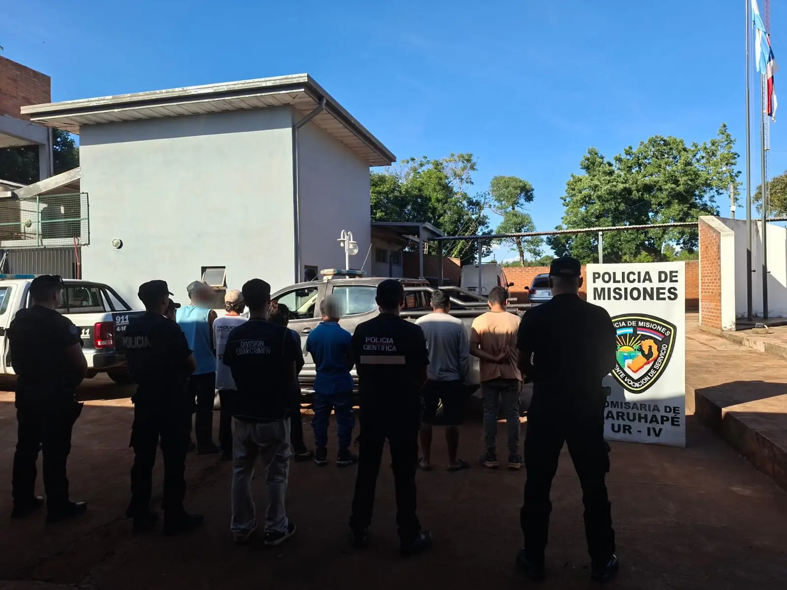 Liberaron a los mbyas detenidos por un conflicto territorial