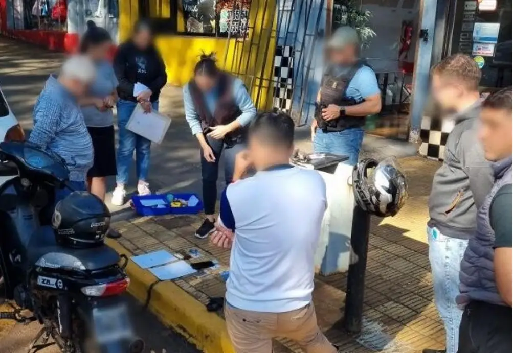 Detuvieron a un motodealer cerca de la terminal de Oberá