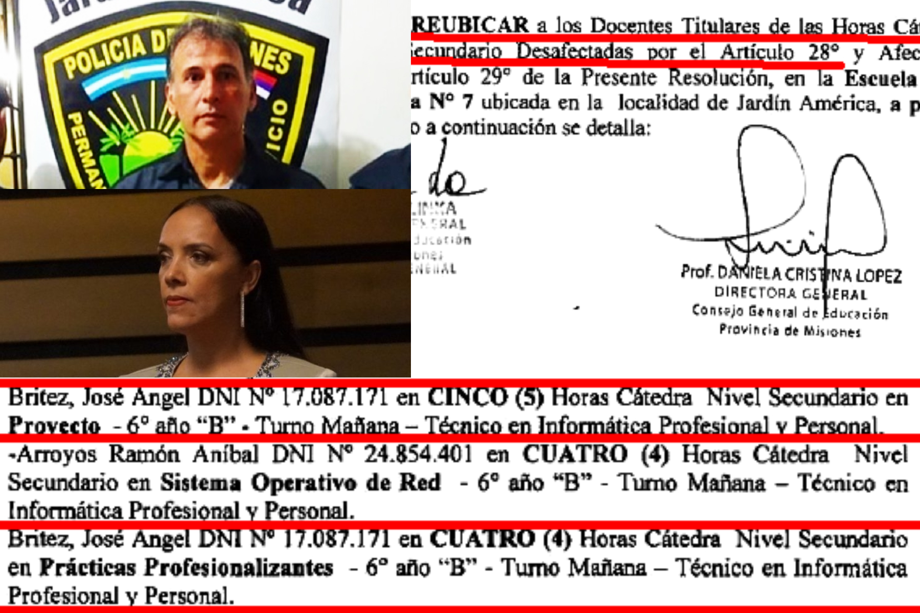 Daniela López autorizó reinstalar al docente acusado de pedofilia en la EPET 7