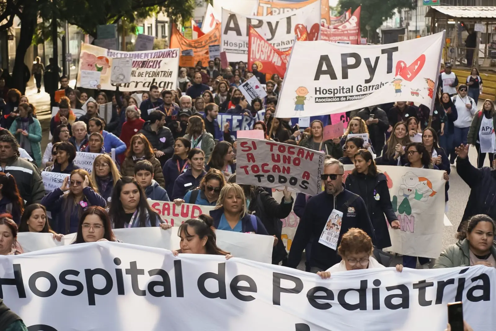 Garrahan reclama “una respuesta para recomponer salarios”
