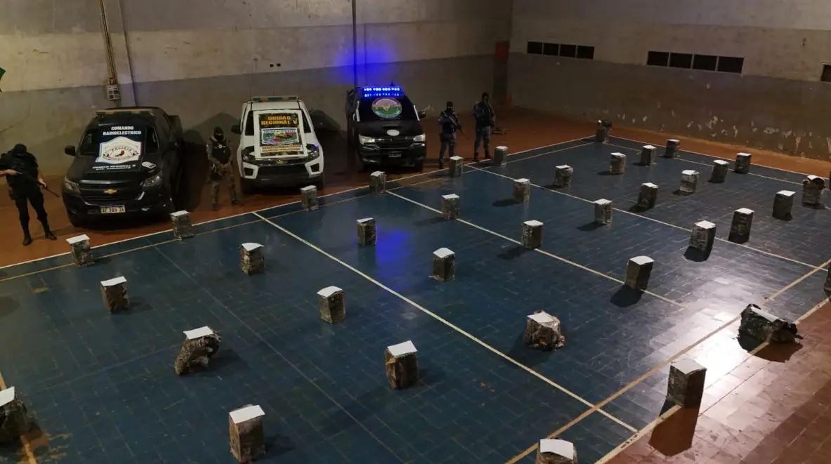 Secuestraron marihuana valuada en casi 5 millones de pesos